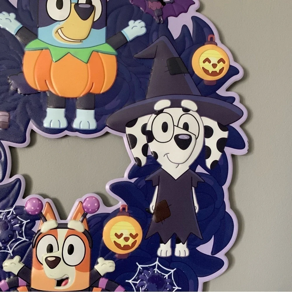 NWT. BLUEY 15” Halloween Wreath